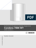 Bosch Condens 7000 WT BA CerapurAcu Kezelesi Utasitas