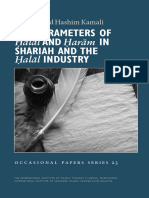 English The Parameters of Halal and Haram Mohammad Hashim Kamali