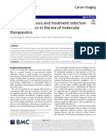 Imaging Diagnosis and Treatment Selection For Brain Tumors in The Era of Molecular Therapeutics