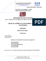 Etude de Stabilité de L'amoxicilline Et L'acide Clavulanique - BENIAICH Ghada