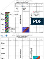 Jadwal KBM Kampus 1 2021 (Guru)