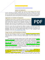 For Students-Paraphrasing - Summarising and In-Textt Citation - Key To PP 49 and 51 - 52