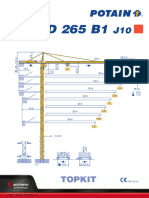 Potain Topkit MD285B1J10