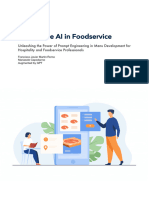 Generative AI in Foodservice