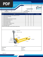 Daily ESD Audit Checklist | PDF | Power (Physics) | Electronic Engineering