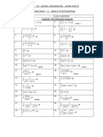 Worksheet - 1 and 2