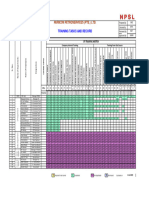 F-138 Training Matrix and Record CP