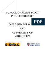 Aberdeen School Garden Project Report Aug 2018