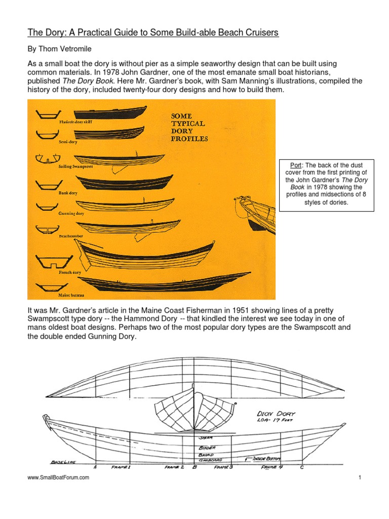 Building Dory Boats: A Practical Guide | PDF | Yacht | Rowing