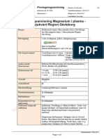 Provtagningsanvisning Magnesium I Plasma - Hälso - Och Sjukvård Region Gävleborg