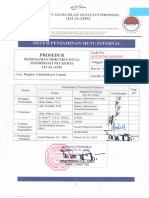 Prosedur Urus Peminjaman Data