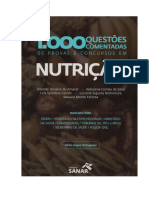 1 - Livro de Nutrição 1000 Questões de Concurso