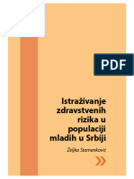 Željka Stamenković - 2021. Istraživanje Zdravstvenih Rizika U Populaciji Mladih U Srbiji