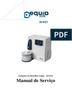 Manual de Serviço Analisador de Eletrólitos Equip - XI-921C-2