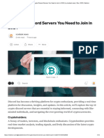 10 Crypto Discord Servers You Need To Join in 2024 - by Icodesk News - Dec, 2023 - Medium