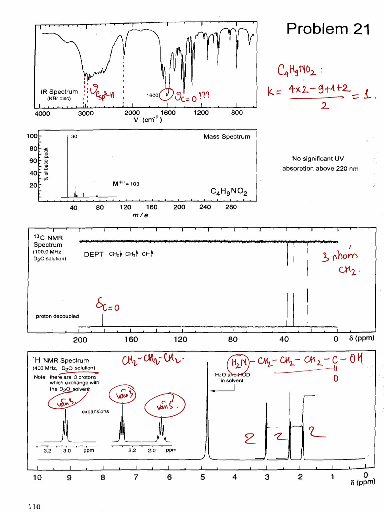 IR and NMR Spectra Analysis | PDF | Electromagnetism | Optics