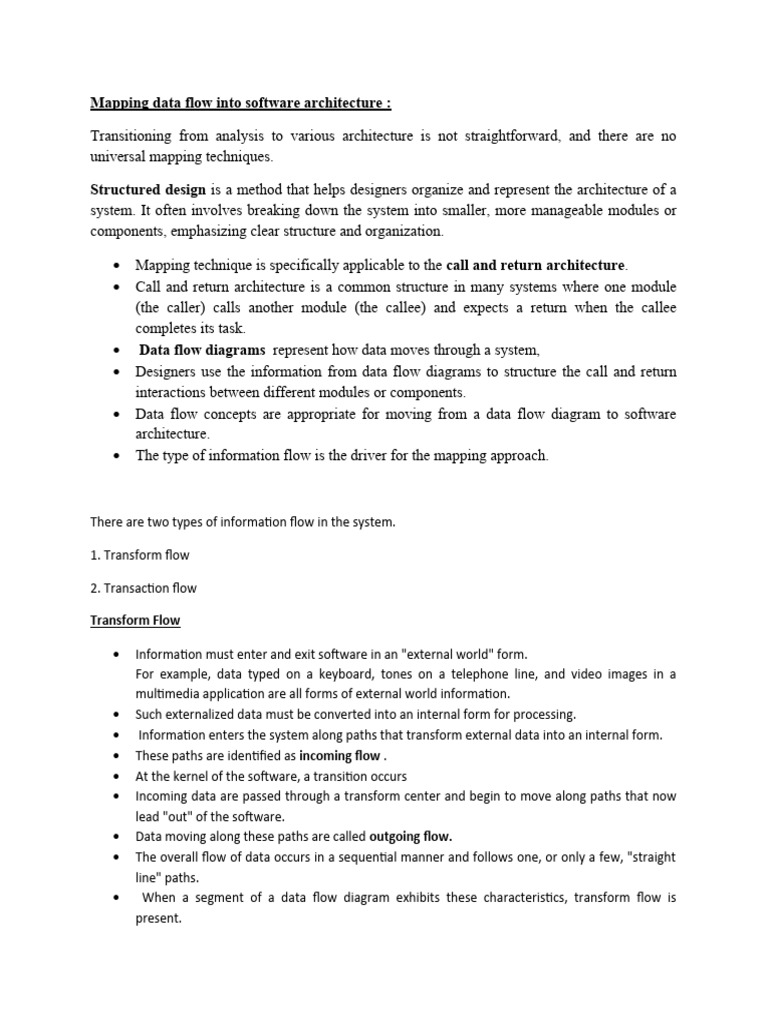 Mapping Dataflow Into Architecture - 1712218904