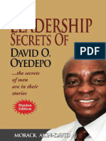 Leadership Secrets of David O. Oyedepo