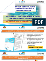 08.2 AAPS DRA Reporte de Informacion en Plataforma Virtual PTAR