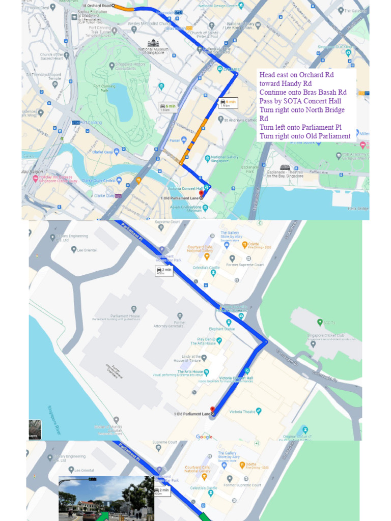 Direction To Valet Point PDF