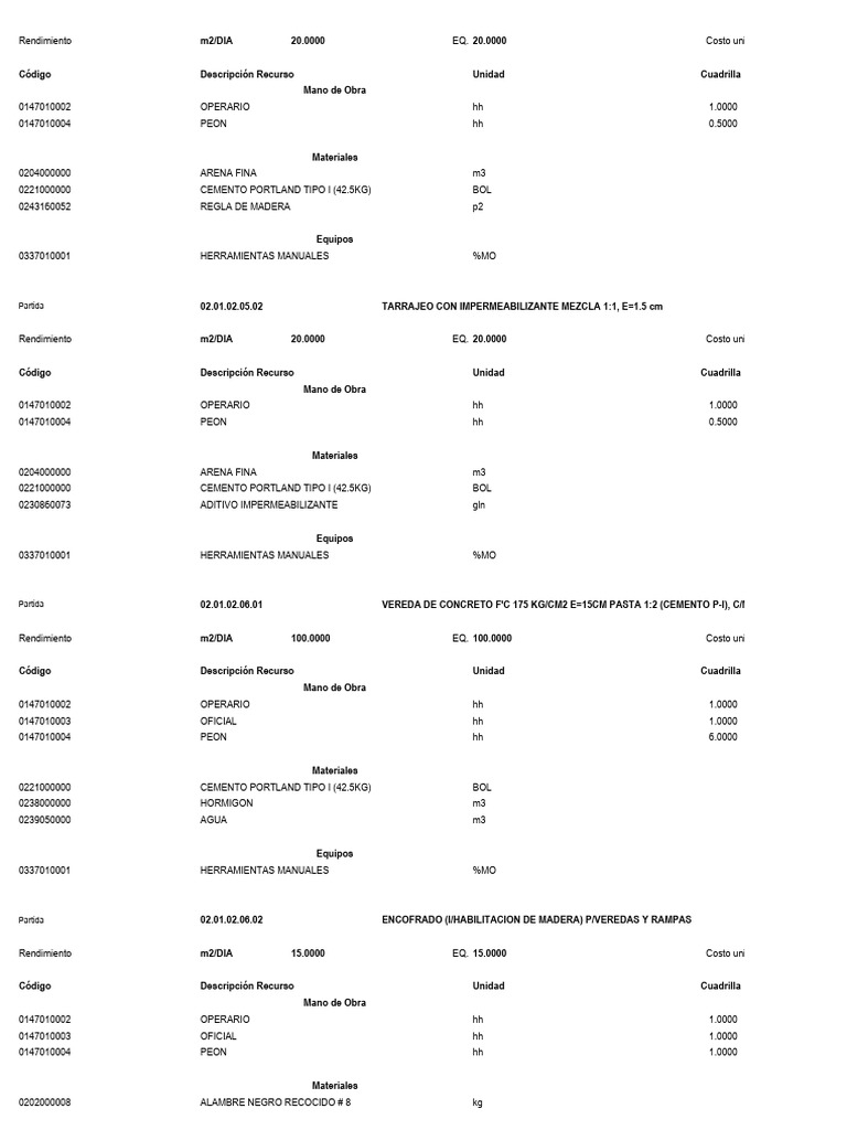 Acu Sistema Agua Potable 9 | PDF | Hormigón | Material compuesto
