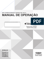 Manual de Operação: Ar Condicionado Daikin de Sala