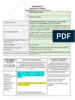 Modelo de Ficha de Acompañamiento Entre Pares