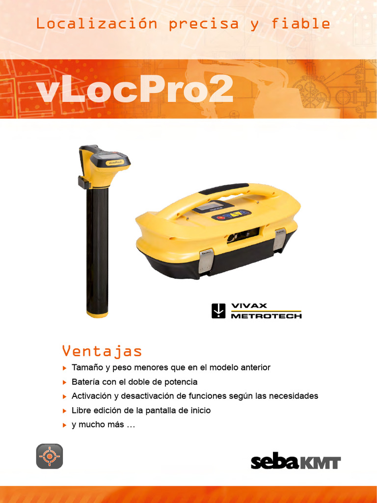 VIX Catálogo Detector Cables y Tuberías VLocPro2 Vivax-Metrotech | PDF ...