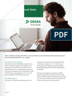 Protecting Personal Data ISO 27701 - © DEKRA 2023-12