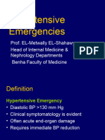 Hypertensive Emergency, El -Shahawy