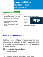 Chapter 1 Current Liabilities, Provisions, and Contingencies
