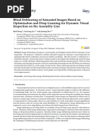 Blind Deblurring of Saturated Images Based On Optomization