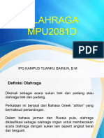 M1 Kuliah - Pengenalan Olahraga