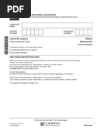 Cambridge International Advanced Subsidiary and Advanced Level