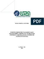 DISSERTAÇÃO - Fosfito Fornecido Via Radicular e Foliar Sobre A Produção, Nutrição de Fósforo e Amenização Da Toxidez de Glifosato em Soja