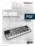 Roland Keyboard E28