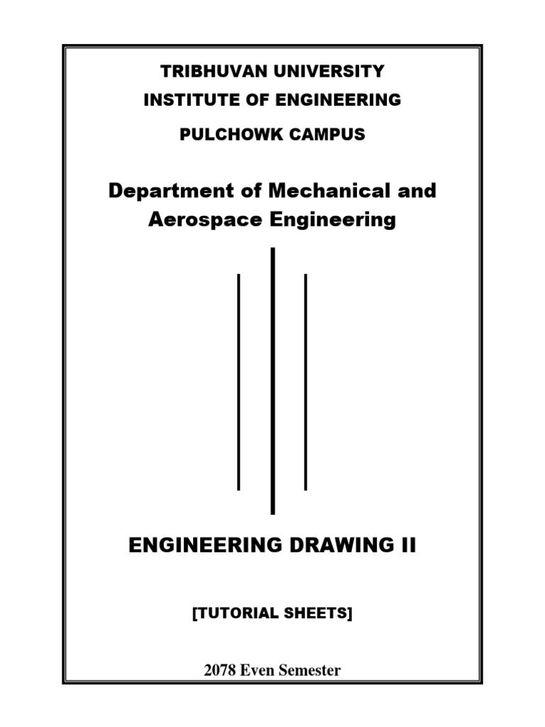 Engineering Drawing Tutorials Overview | PDF | Diode | Engineering ...