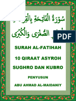 Modul Al-Fatihah 10 Qiraat Sughro Dan Kubro - 114232
