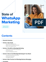 Haptik - The State of WhatsApp Marketing 2023