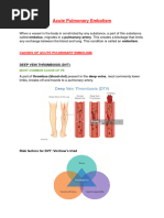 Understanding Deep Vein Thrombosis | PDF | Thrombosis | Medical Specialties