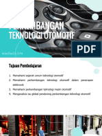 Perkembangan Teknologi Otomotif