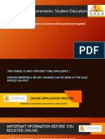 Online Application Presentation