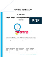 IT-PYT-005 Carga Acopio y Descarga de Ramas Con y Sin Espinas