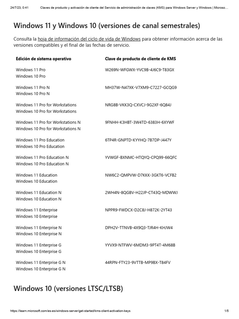 Claves Para Activar Windows 8.1