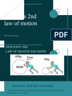 Physics G2 2ND Law of Motion