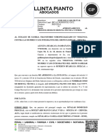 Apersono Al Proceso - Azucena Huarcaya Violencia Familiar