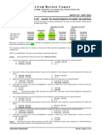 Audit of Investments in Debt Securities - Prob 1 and 2 Done