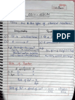 Chemical Equilibrium Notes