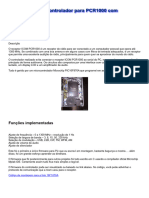 Receptor PCR1000 Controlado Por Interface Com Micro PIC - RidiculousLab