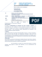 Informe N - 24 Transferencia de Recursos A Centro Poblado Carmen Ccatopata